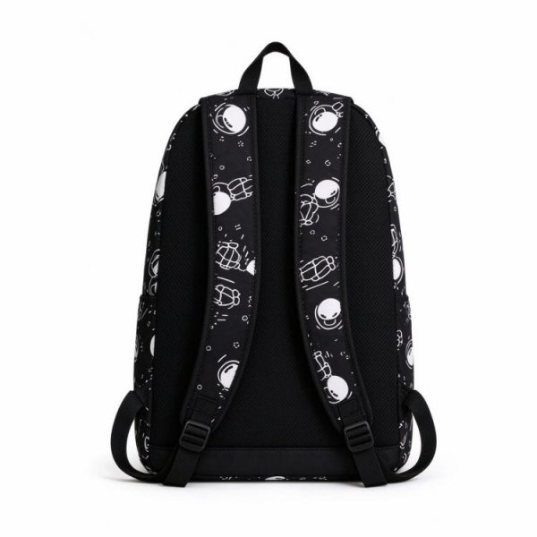 Leisure graffiti large capacity backpack